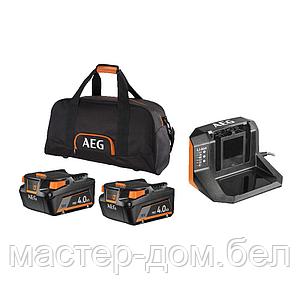 Аккумулятор AEG SETLL1840SLK1 с зарядным устройством (в сумке)
