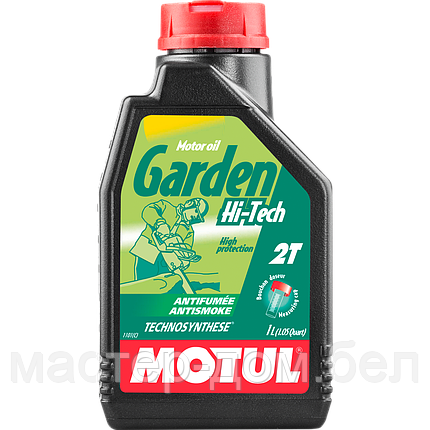 Масло для 2-х тактных двигателей MOTUL GARDEN 2T HI TECH (1 л), фото 2