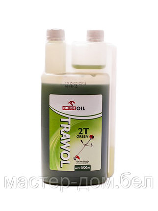 Масло для 2-х тактных двигателей Orlen Oil TRAWOL 2Т (Green) (1л), фото 2