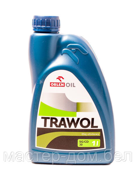 Масло для 4-х тактных двигателей всесезонное Orlen Oil TRAWOL SAE 10W30 (1л)