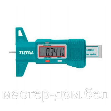 Измеритель глубины протектора цифровой TOTAL TMT332501, фото 2