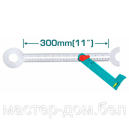 Угольник регулируемый 300 мм TAHS3011, фото 2