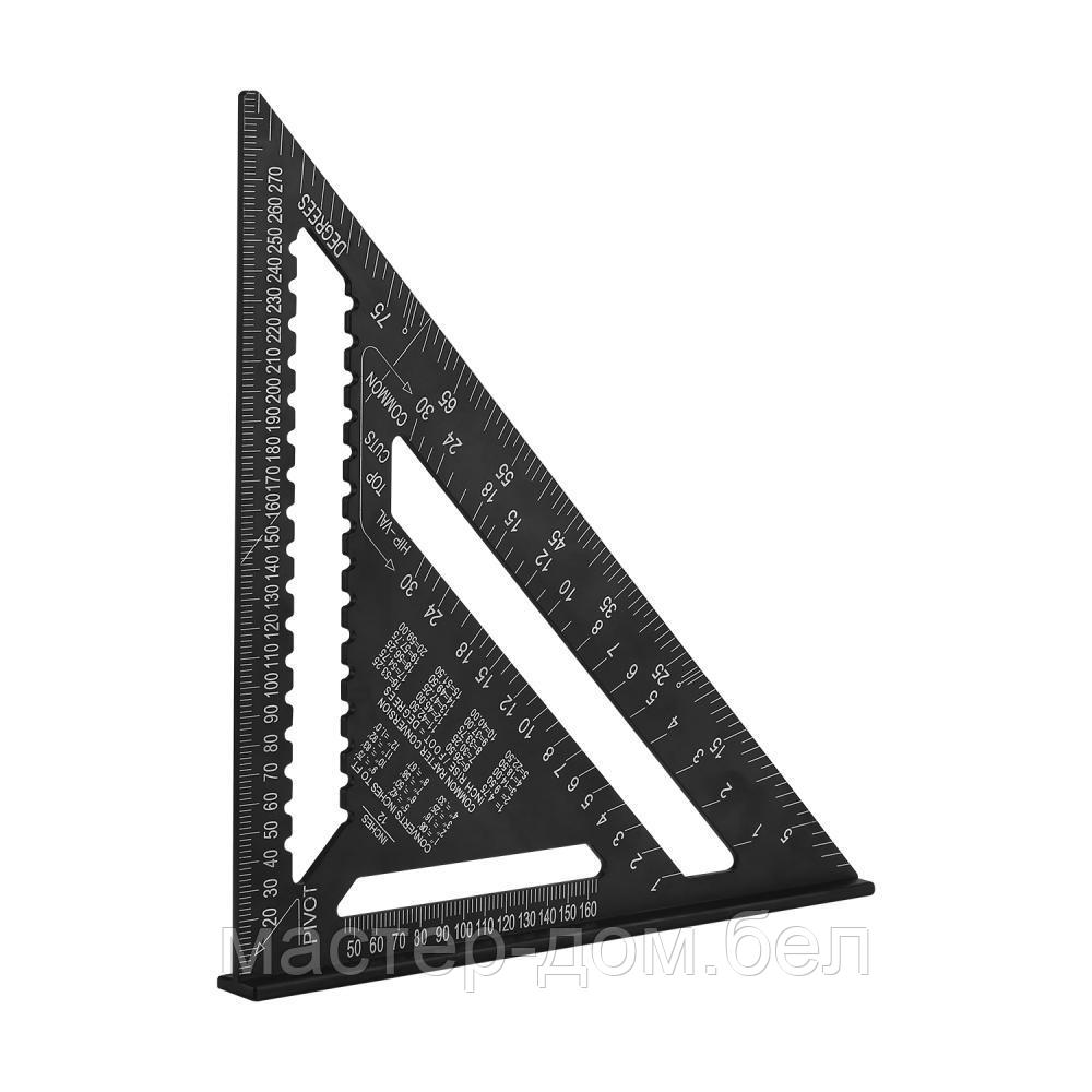 Алюминиевая треугольная линейка DEKO DKM12-17-12 - фото 4 - id-p202598173