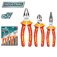 Набор шарнирно-губцевого диэлектрического инструмента TOTAL THT2K0302 (3 шт)