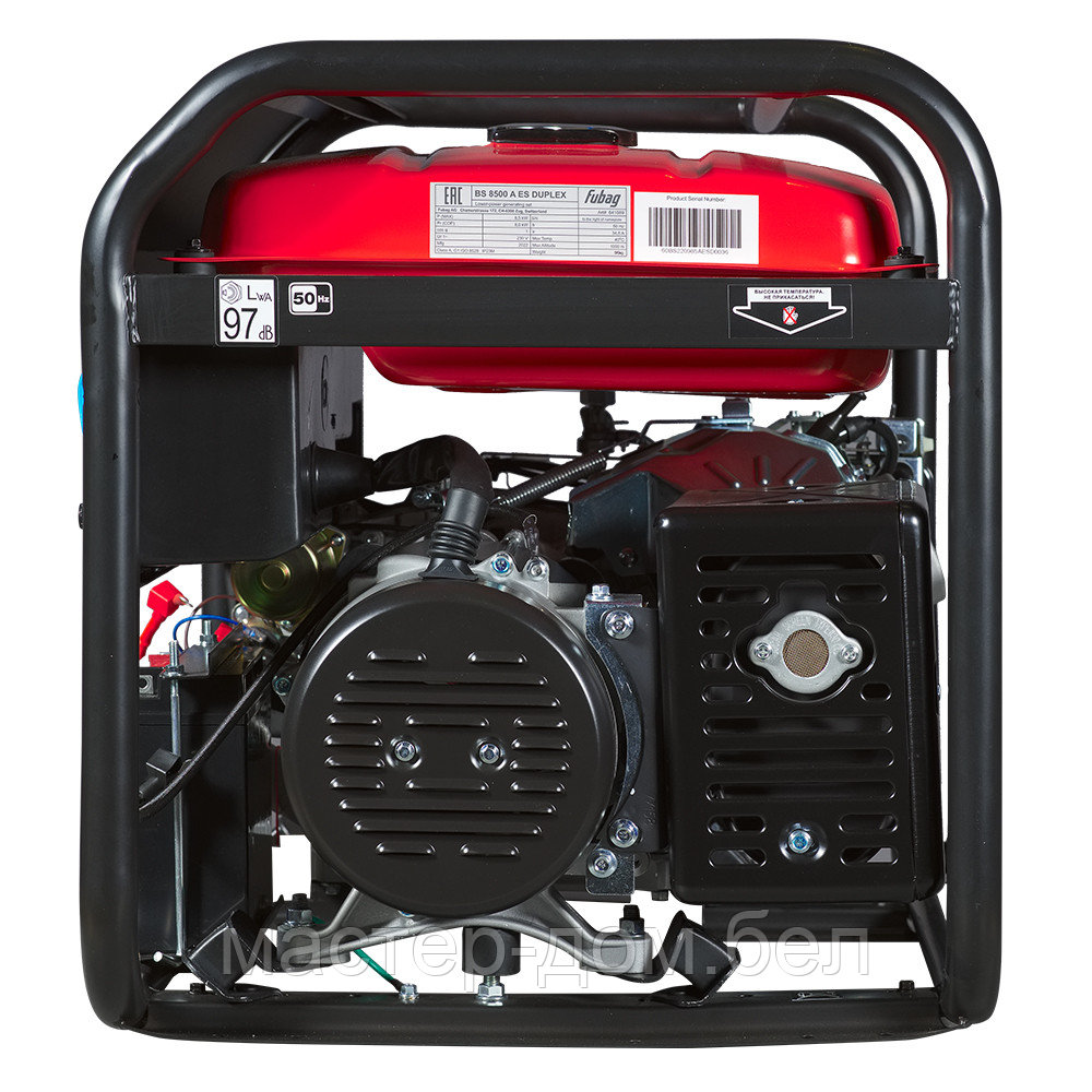 Генератор бензиновый FUBAG BS 8500 A ES DUPLEX с электростартером и коннектором автоматики - фото 4 - id-p202597203