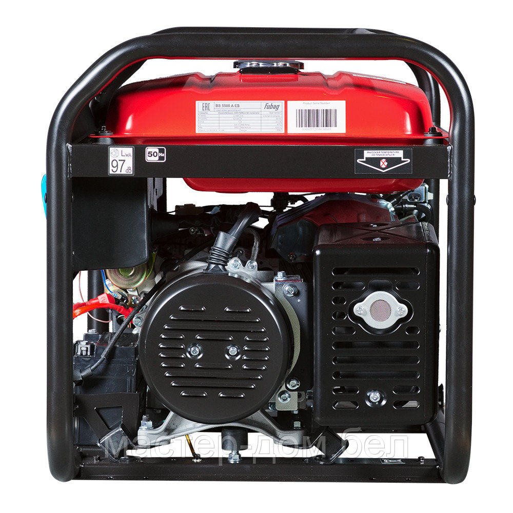 Генератор бензиновый FUBAG BS 6600 DA ES с электростартером и коннектором автоматики - фото 4 - id-p202597205