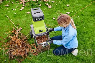 Измельчитель садовых отходов сетевой RYOBI RSH2545B, фото 3