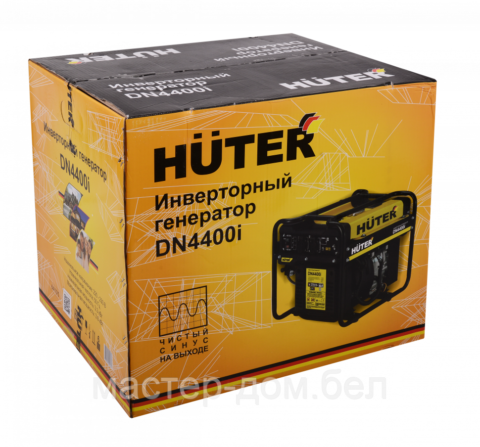 Генератор бензиновый Huter DN4400i - фото 6 - id-p202597265