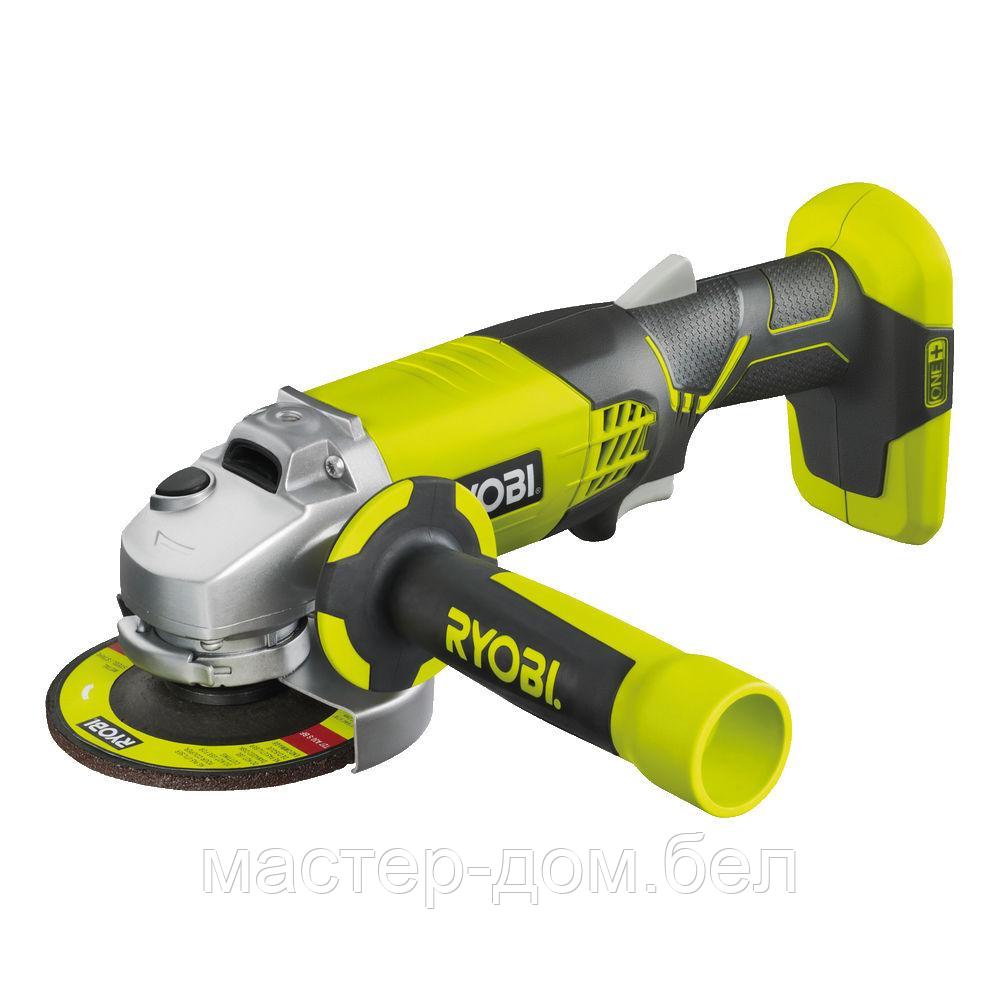 ONE + / Углошлифмашина RYOBI R18AG-0 (без батареи) - фото 2 - id-p202595323