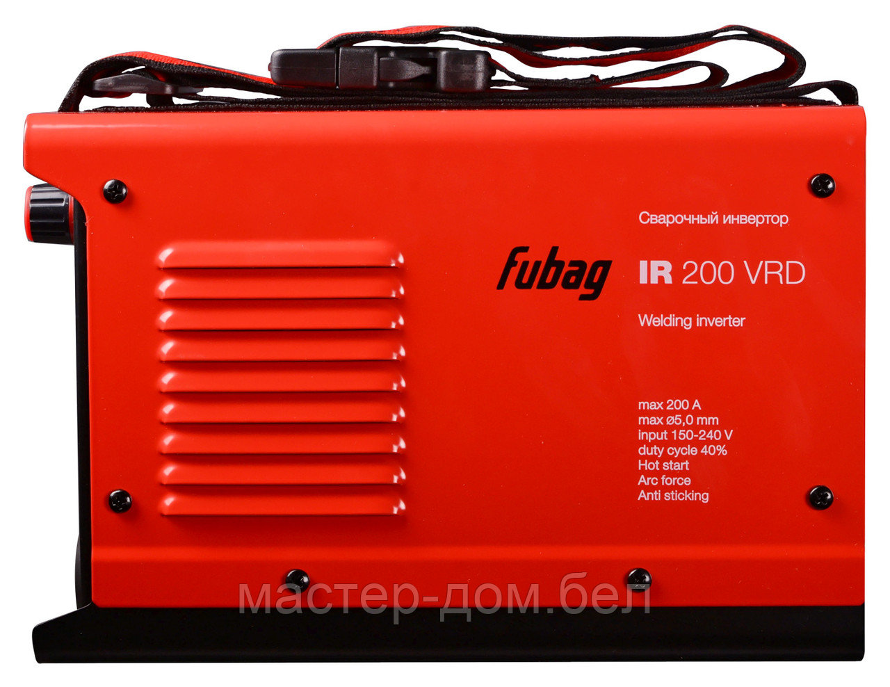 Инвертор сварочный FUBAG IR 200 V. R. D - фото 3 - id-p202597316