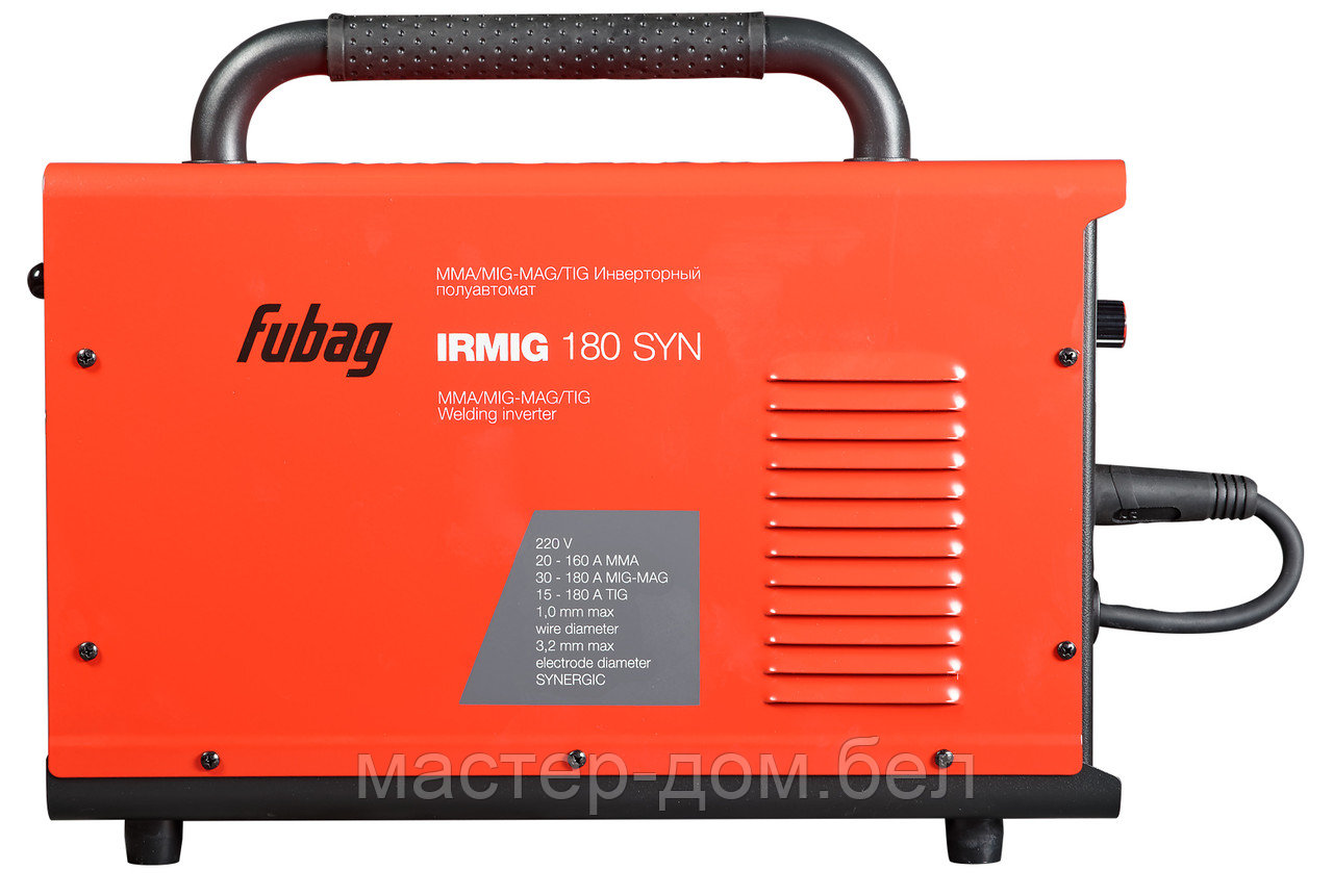 Сварочный полуавтомат FUBAG IRMIG 180 SYN с горелкой - фото 4 - id-p202597336