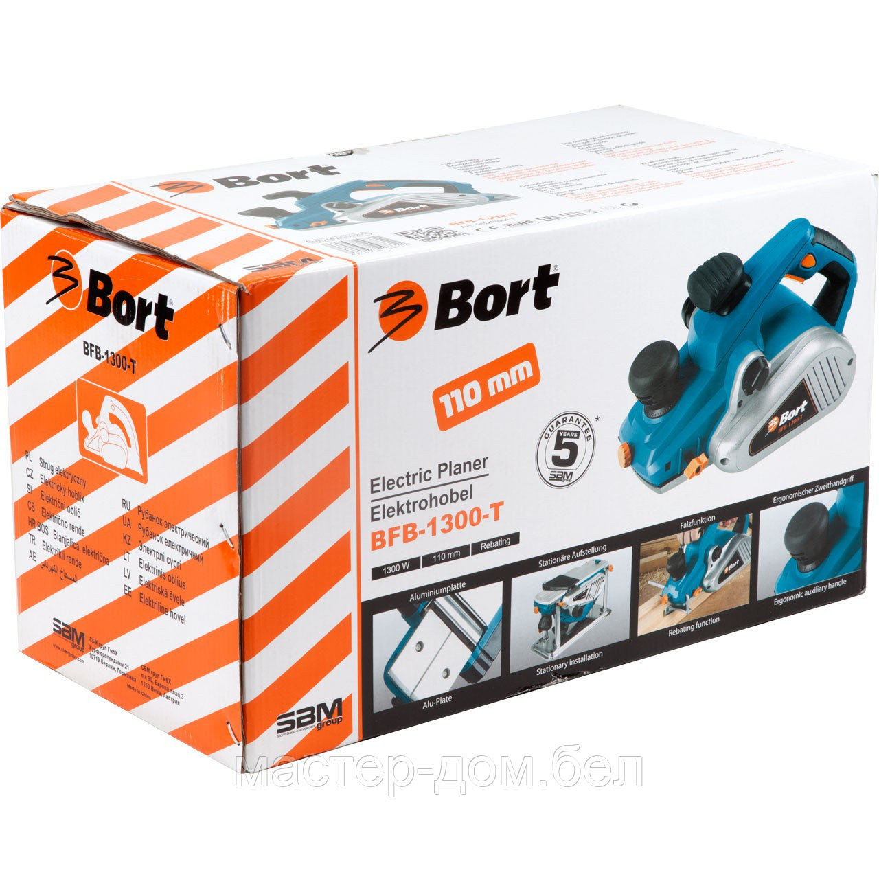 Рубанок Bort BFB-1300-T - фото 7 - id-p202595458