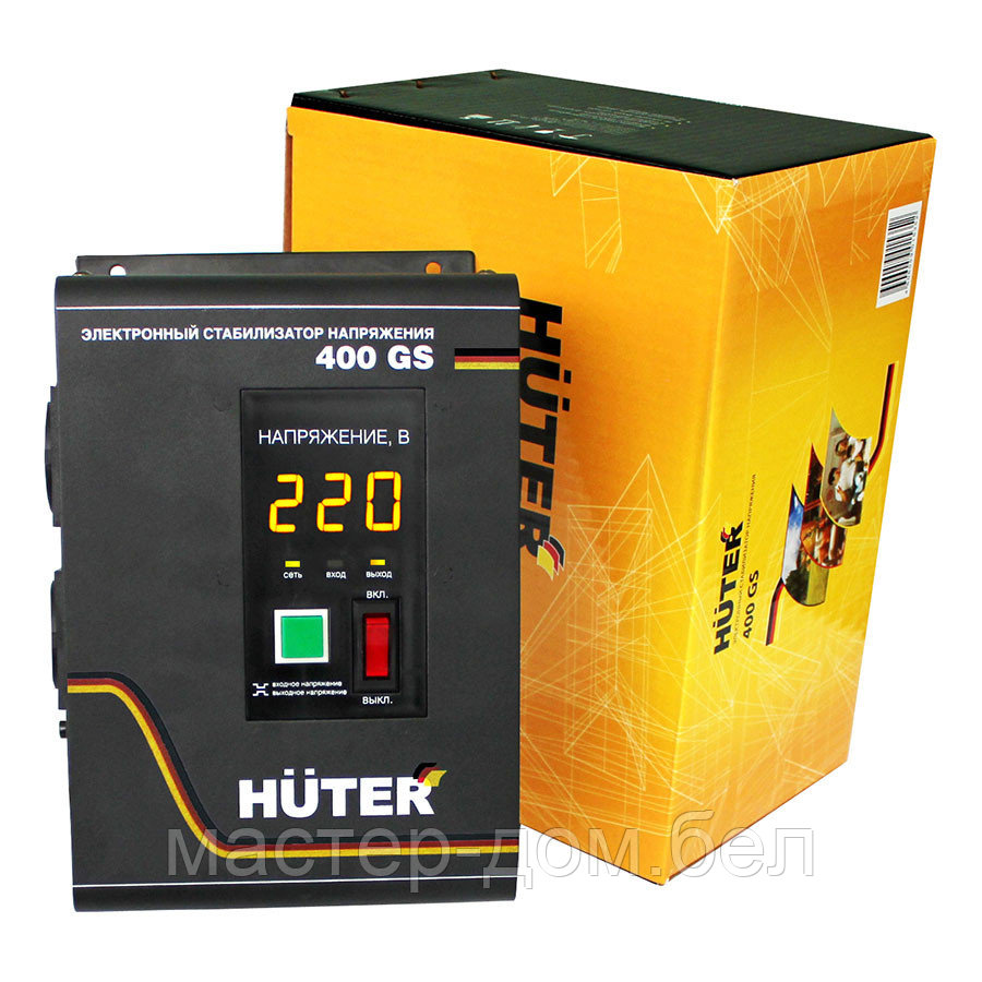 Стабилизатор напряжения настенный HUTER 400GS - фото 1 - id-p202597473