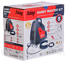 Компрессор безмасляный коаксиальный FUBAG HANDY MASTER KIT ( + 5 предметов), фото 3