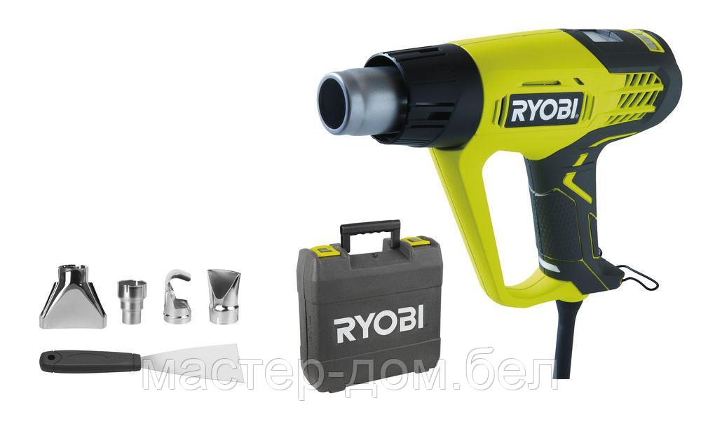 Фен строительный (термовоздуходувка) RYOBI EHG2020LCD - фото 2 - id-p202595542