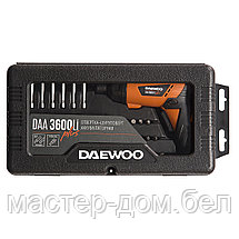 Отвертка аккумуляторная DAEWOO DAA 3600Li Plus, фото 3