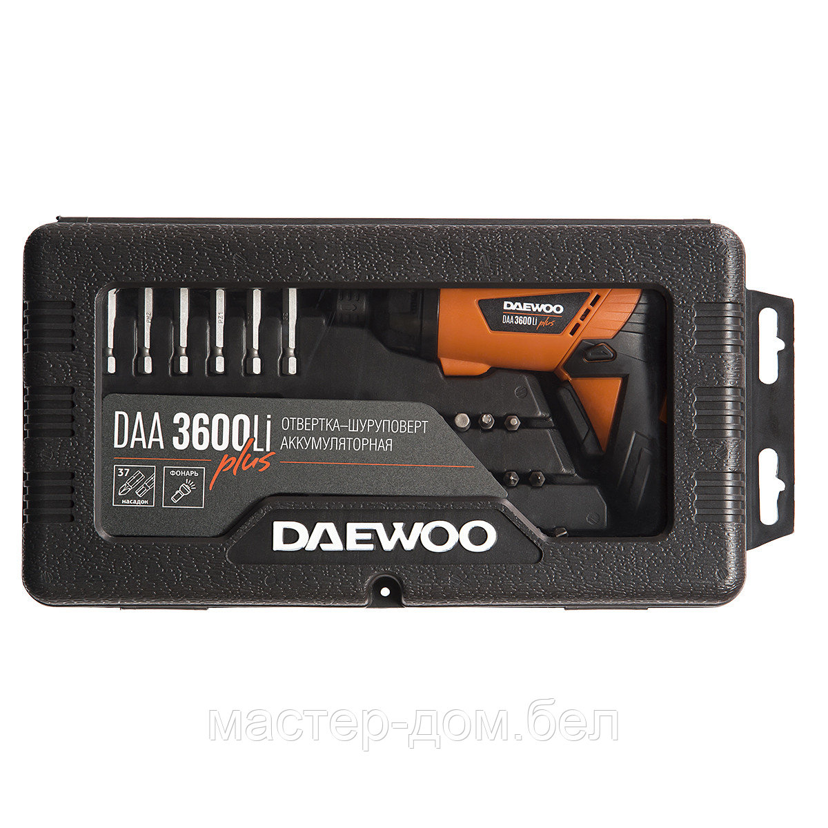 Отвертка аккумуляторная DAEWOO DAA 3600Li Plus - фото 4 - id-p202595637