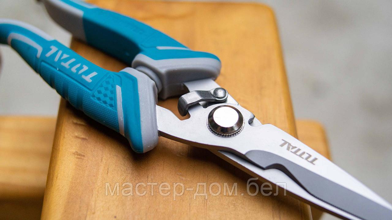 Ножницы электрика 200 мм TOTAL THT118871 - фото 4 - id-p202598872