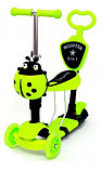 Детский трехколесный самокат SCOOTER 5в1 Божья коровка, фото 3