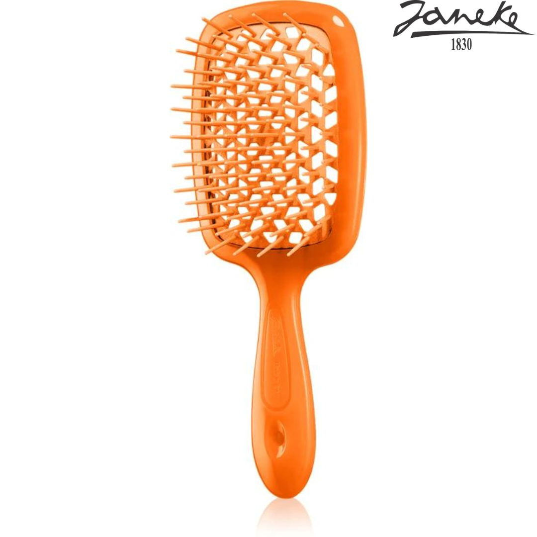 Расческа массажная Janeke Superbrush Orange - фото 1 - id-p202601156