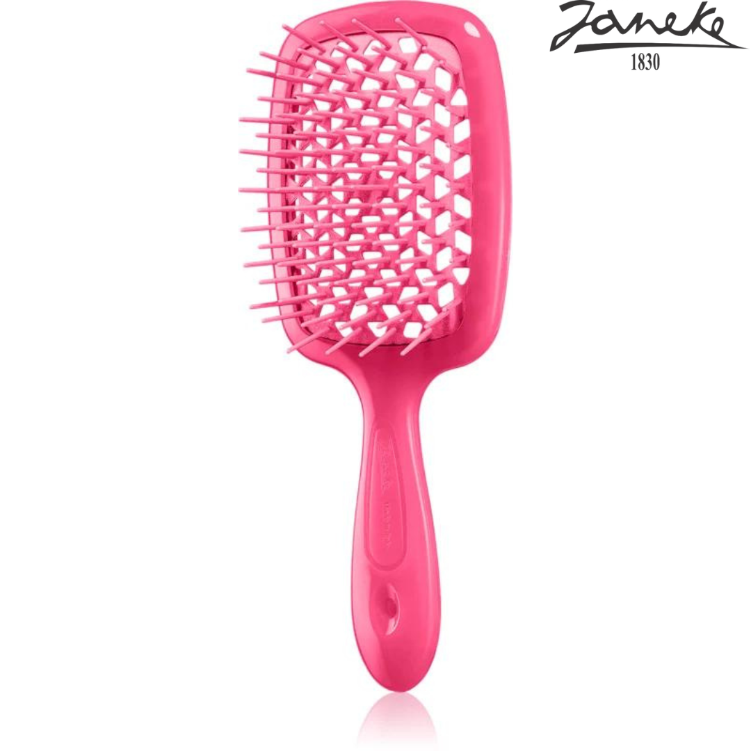 Расческа массажная Janeke Superbrush Fuxia - фото 1 - id-p202601165