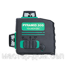 Уровень лазерный FUBAG Pyramid 30G V2х360H360 3D (зеленый луч), фото 2