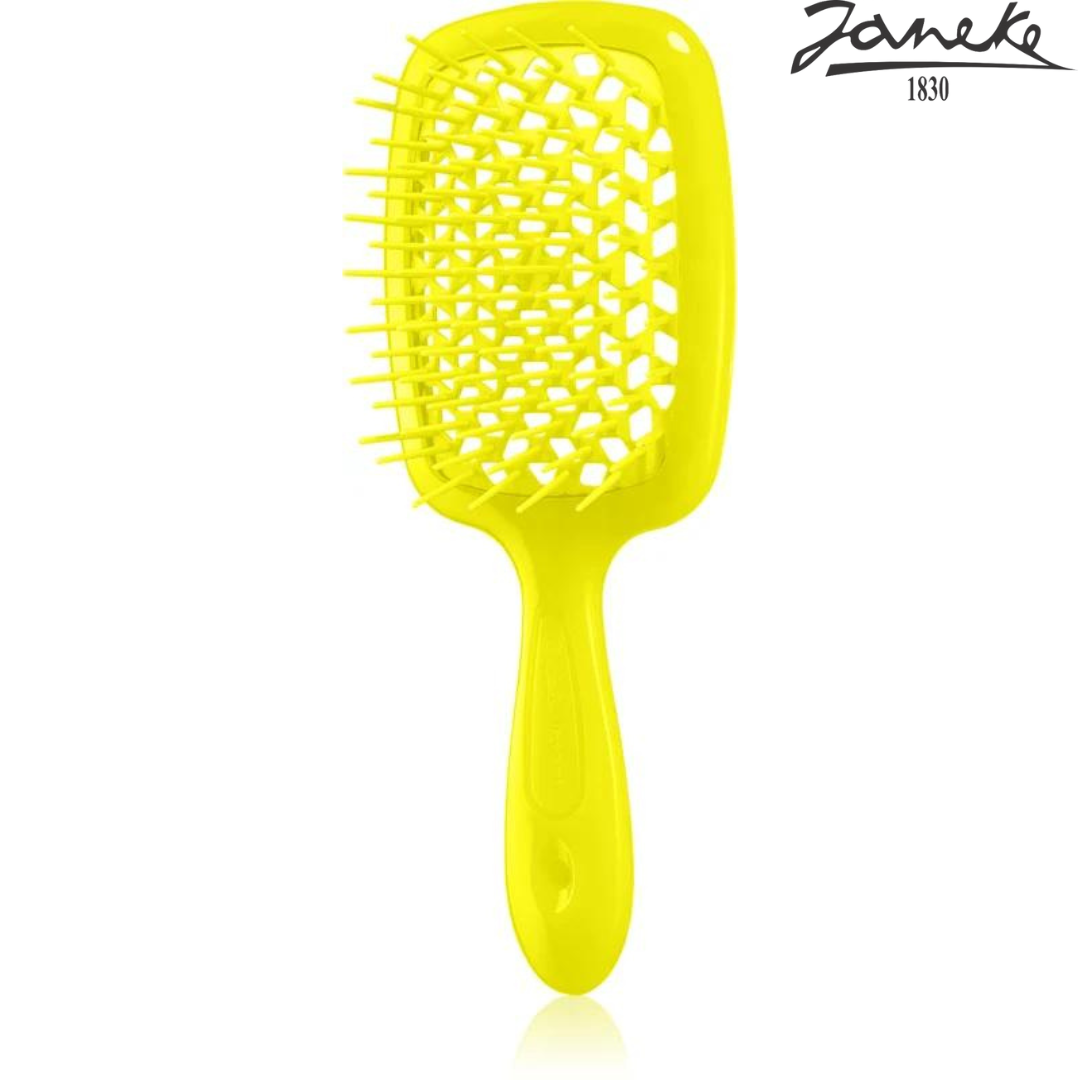 Расческа массажная Janeke Superbrush Yellow