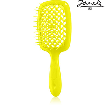 Расческа массажная Janeke Superbrush Yellow