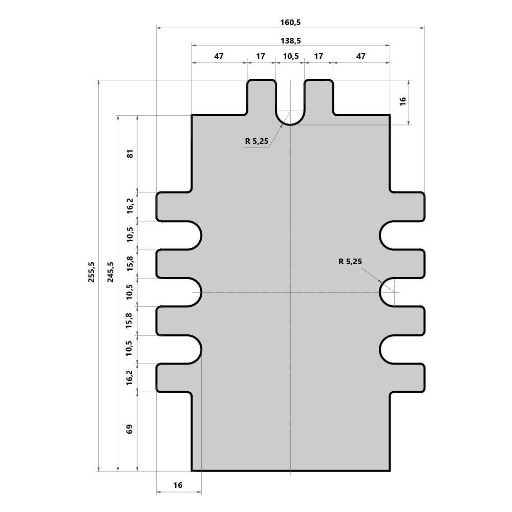 Тиски крестовые станочные Belmash CV125 - фото 6 - id-p202601214