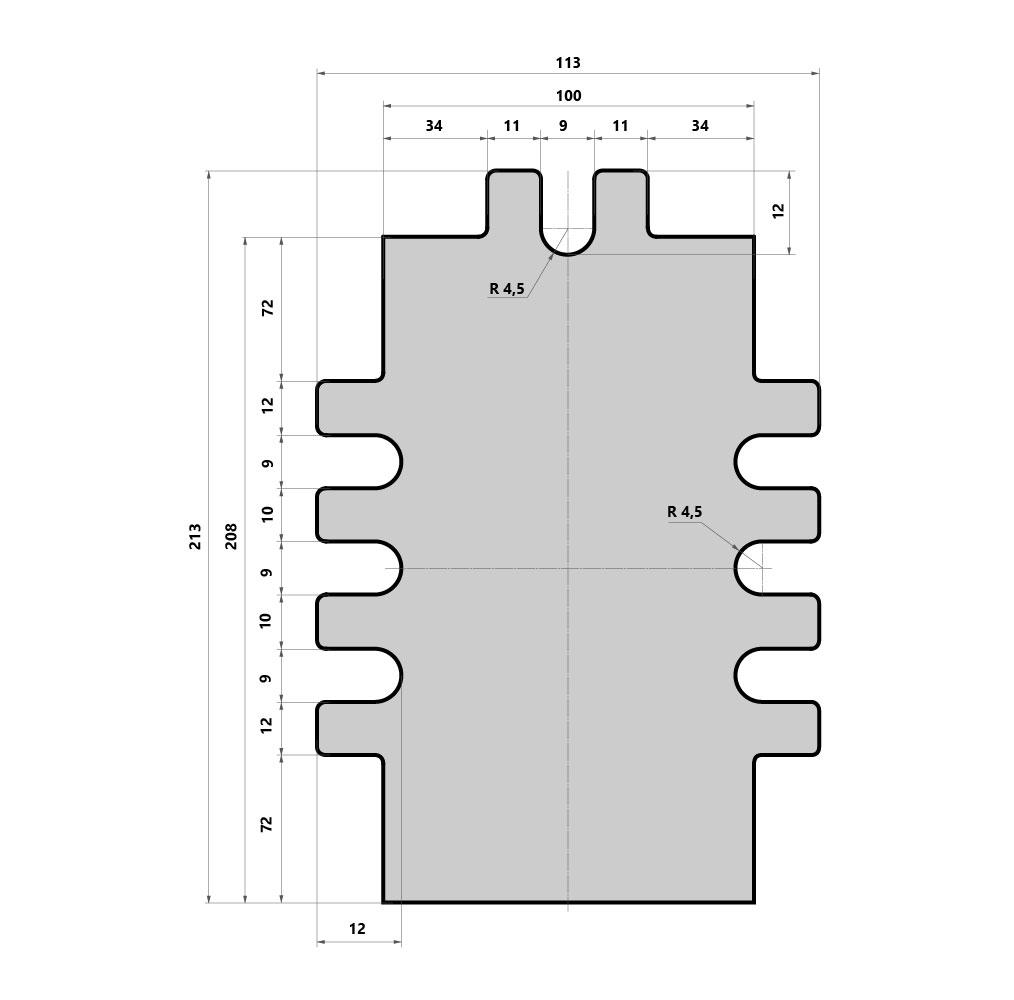 Тиски крестовые станочные Belmash CV75 - фото 4 - id-p159389753