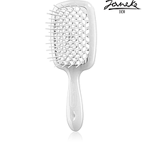 Расческа массажная Janeke Superbrush White