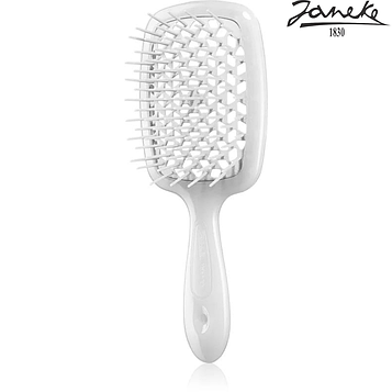 Расческа массажная Janeke Superbrush White