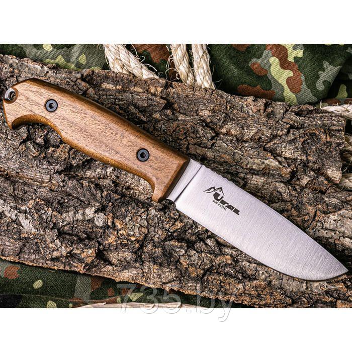 Нож Ural AUS-8 S (Сатин, дерево) - фото 1 - id-p202601719
