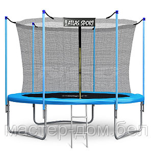 Батут Atlas Sport 312 см (10ft) (внутренняя сетка и лестница) BLUE