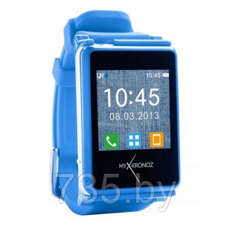 Умные наручные часы MyKronoz ZeNano Blue (синие) SW для смартфона - фото 1 - id-p166881869