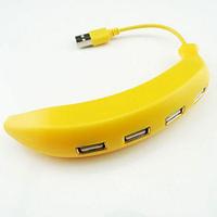 USB хаб Банан разветвитель на 4 порта hub