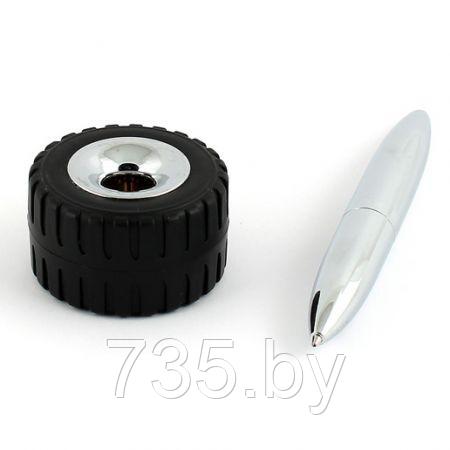 Ручка "Шиномонтаж" с колесом на магнитной подставке шариковая - фото 2 - id-p166881273