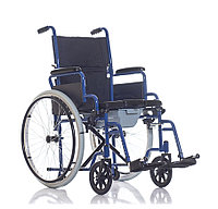 Инвалидная коляска с санитарным оснащением TU 55 (Сидение 48 см.)