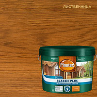 Пропитка-антисептик PINOTEX Classic Plus 3 в 1, Лиственница 9л