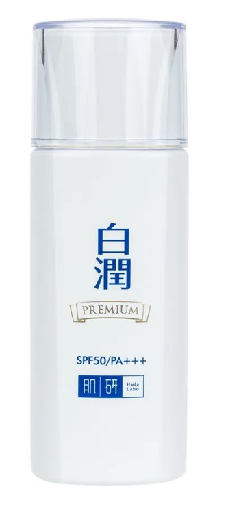 Солнцезащитный крем для лица Hada Labo Premium выравнивающий тон кожи SPF 50 PA+++, 30 мл - фото 1 - id-p202616391