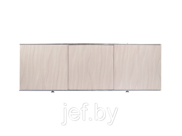 Экран под ванну 1,5 м, волна бежевая PERFECTO LINEA 36-000155, фото 2