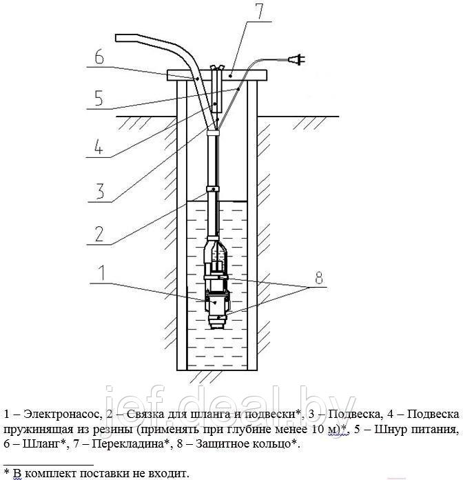 Насос вибрационный "Ручеек-1", 10м (верхний забор) ОЛЬСА 18С.01.1956 - фото 5 - id-p202616494