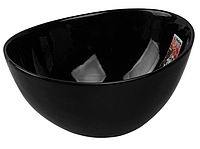 Салатник керамический, 20.5х17.5 см, серия ASIAN, черный, PERFECTO LINEA