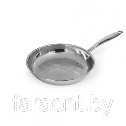 Сковорода-гриль из нержавеющей стали (24 см) - фото 1 - id-p202621189