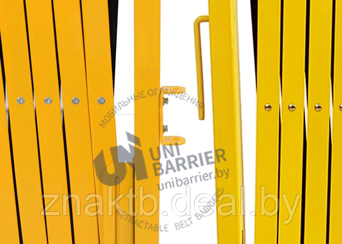 Раздвижное ограждение UniExpand 130Y 3 м. желто-черное - фото 4 - id-p202626462