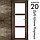 Межкомнатная дверь "АМАТИ" 20 (Цвета - Эшвайт; Беленый дуб; Дымчатый дуб; Дуб шале-графит; Дуб венге и тд.), фото 9