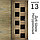 Межкомнатная дверь "АМАТИ" 13(ч) (Цвета - Эшвайт; Беленый дуб; Дымчатый дуб; Дуб шале-графит; Дуб венге и тд.), фото 7