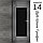 Межкомнатная дверь "АМАТИ" 14ч (Цвета - Эшвайт; Беленый дуб; Дымчатый дуб; Дуб шале-графит; Дуб венге и тд.), фото 8