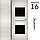 Межкомнатная дверь "АМАТИ" 16ч (Цвета - Эшвайт; Беленый дуб; Дымчатый дуб; Дуб шале-графит; Дуб венге и тд.), фото 3