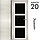 Межкомнатная дверь "АМАТИ" 20ч (Цвета - Эшвайт; Беленый дуб; Дымчатый дуб; Дуб шале-графит; Дуб венге и тд.), фото 3